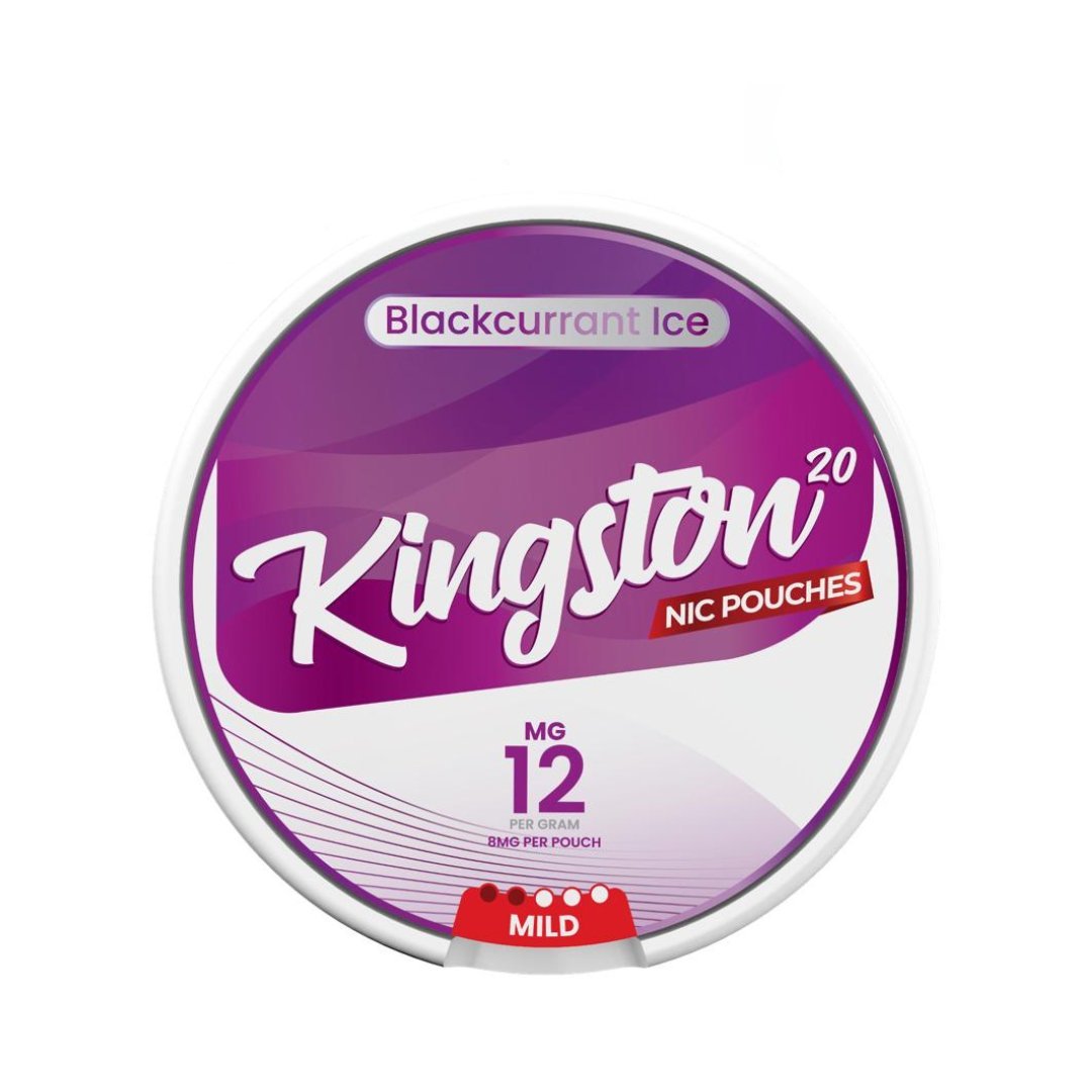 Kingston Nicotine Pouches Pack Of 10 Simbavapeswholesale 909438