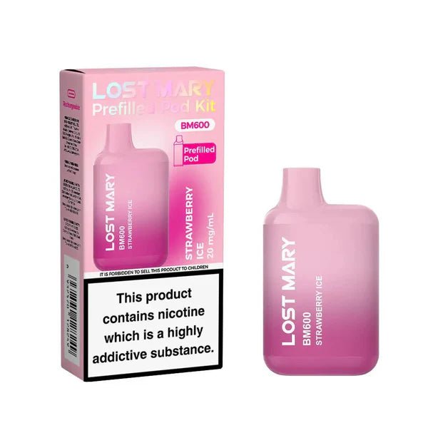 Lost Mary Bm600 Prefilled Pod Kit In Strawberry Ice