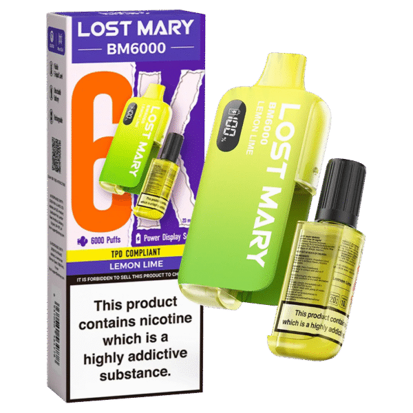 Lost Mary Bm6000 Lemon Lime 1080X 6E125316 4624 45C0 8Cf5 14F829B5478B