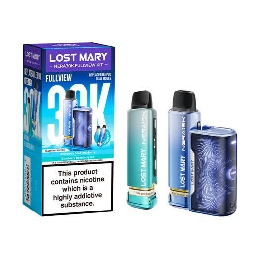 Lost Mary Nera 30K Fullview Vape Kit In Blueberry Edition