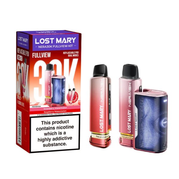 Lost Mary Nera 30K Fullview Vape Kit In Red Edition