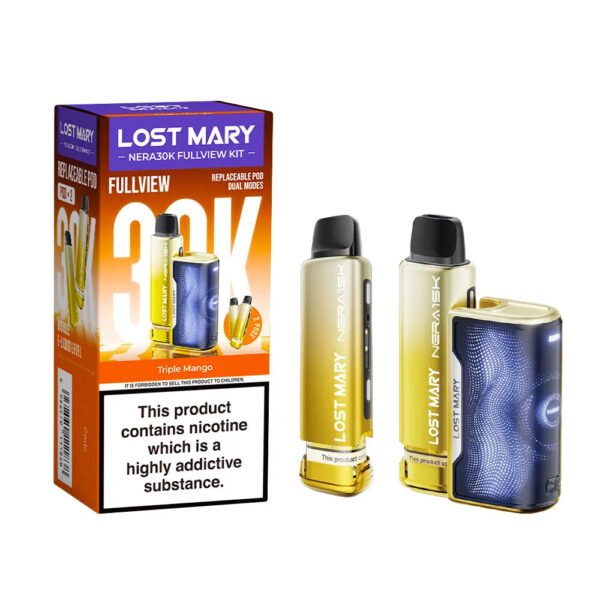 Lost Mary Nera 30K Fullview Vape Kit In Triple Mango