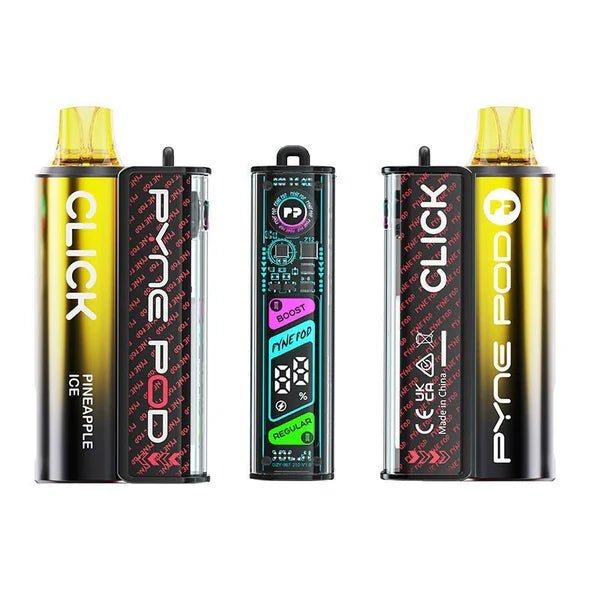 Pyne Pod Click 10K Vape Kit In Pineapple Ice Flavour