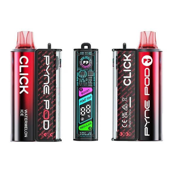 Pyne Pod Click 10K Vape Kit In Watermelon Ice Flavour
