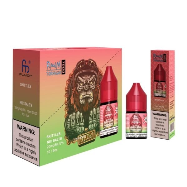 R And M 7000 Nic Salts 10Ml E Liquids Box Of 10 Theno1Plugshop 148622