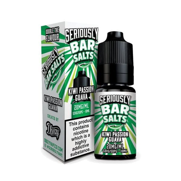 Seriously Bar Salt 10Ml E Liquids Nic Salts Box Of 10 Theno1Plugshop 190065