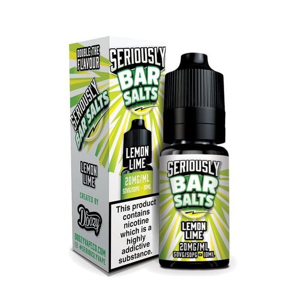 Seriously Bar Salt 10Ml E Liquids Nic Salts Box Of 10 Theno1Plugshop 518779
