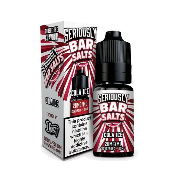 Seriously Bar Salt 10Ml E Liquids Nic Salts Box Of 10 Theno1Plugshop 765481