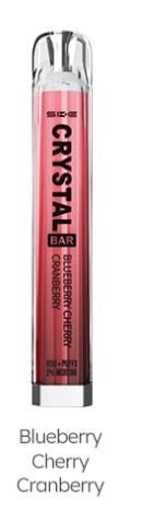 Ske Crystal Bar 600 Puffs Disposable Vape Device 20Mg Pack Of 10 Simbavapeswholesale 789044