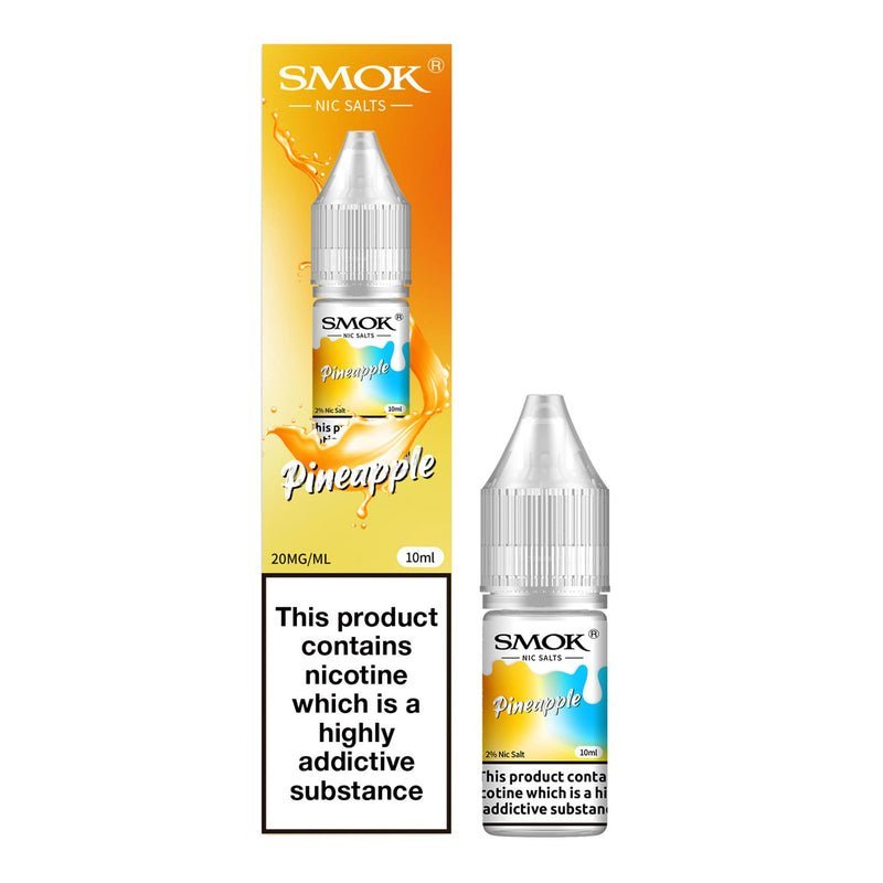 Smok Nic Salts 10Ml E Liquids Pack Of 10 The Vape Giant 283554