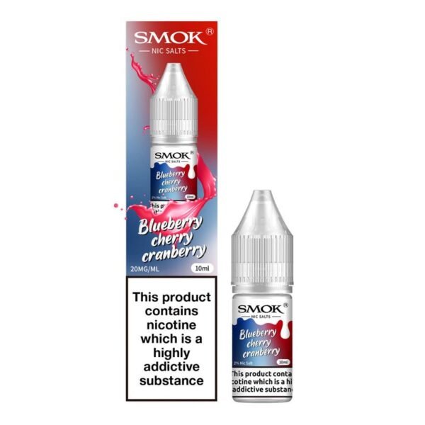 Smok Nic Salts 10Ml E Liquids Pack Of 10 The Vape Giant 360390