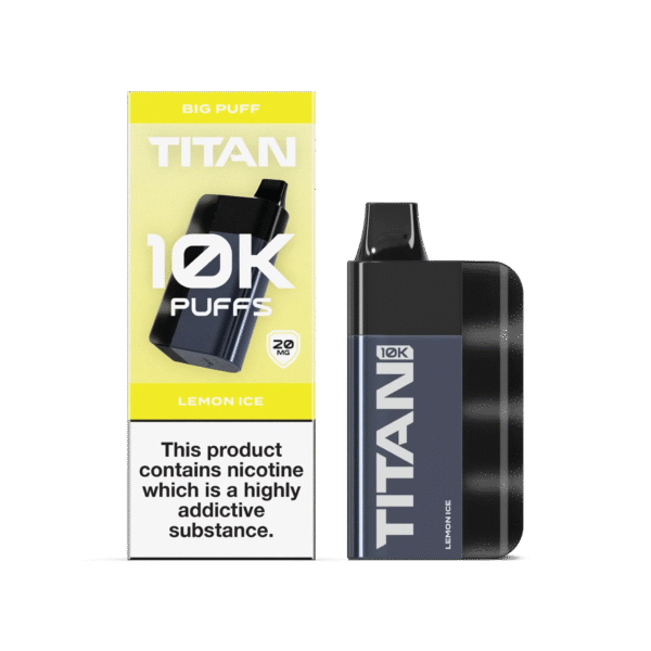 Titan 10K Puffs Disposable Vape Pod Kit Box Of 5 Vape Wholesale Mcr 154664