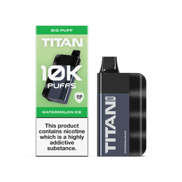 Titan 10K Puffs Disposable Vape Pod Kit Box Of 5 Vape Wholesale Mcr 467807