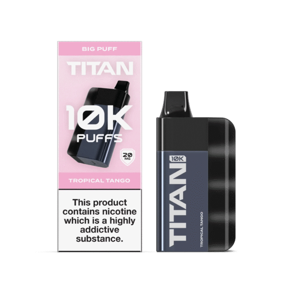 Titan 10K Puffs Disposable Vape Pod Kit Box Of 5 Vape Wholesale Mcr 486877