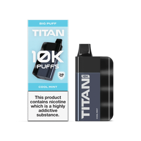 Titan 10K Puffs Disposable Vape Pod Kit Box Of 5 Vape Wholesale Mcr 533417
