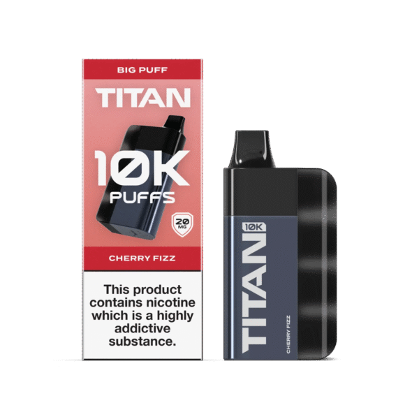 Titan 10K Puffs Disposable Vape Pod Kit Box Of 5 Vape Wholesale Mcr 598045