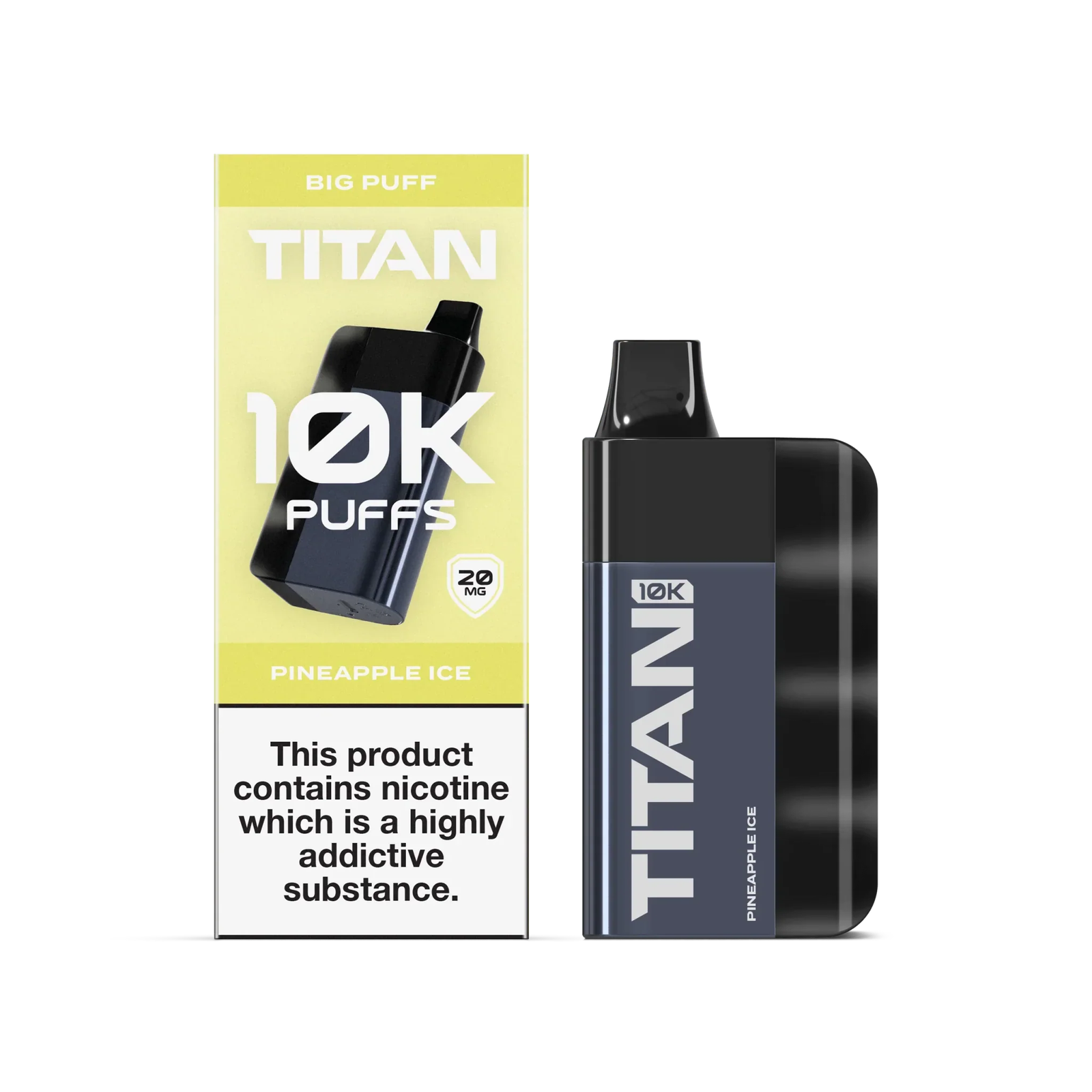 Titan 10K Puffs Disposable Vape Pod Kit Box Of 5 Vape Wholesale Mcr 635953
