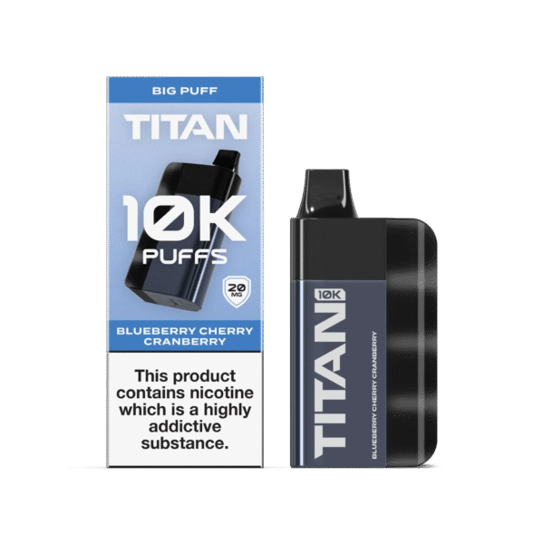 Titan 10K Puffs Disposable Vape Pod Kit Box Of 5 Vape Wholesale Mcr 921600
