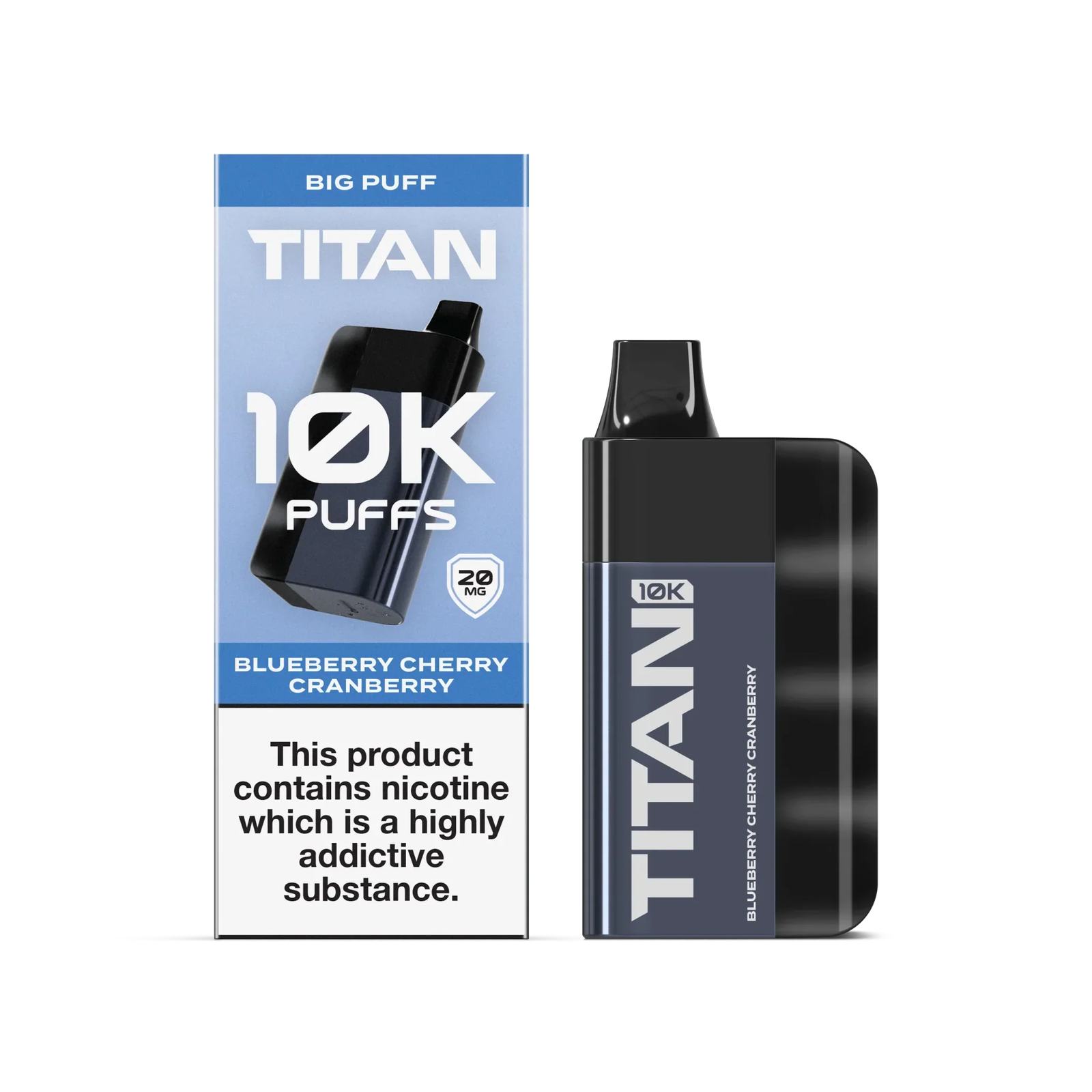 Titan 10K Puffs Disposable Vape Pod Kit Box Of 5 Vape Wholesale Mcr 921600