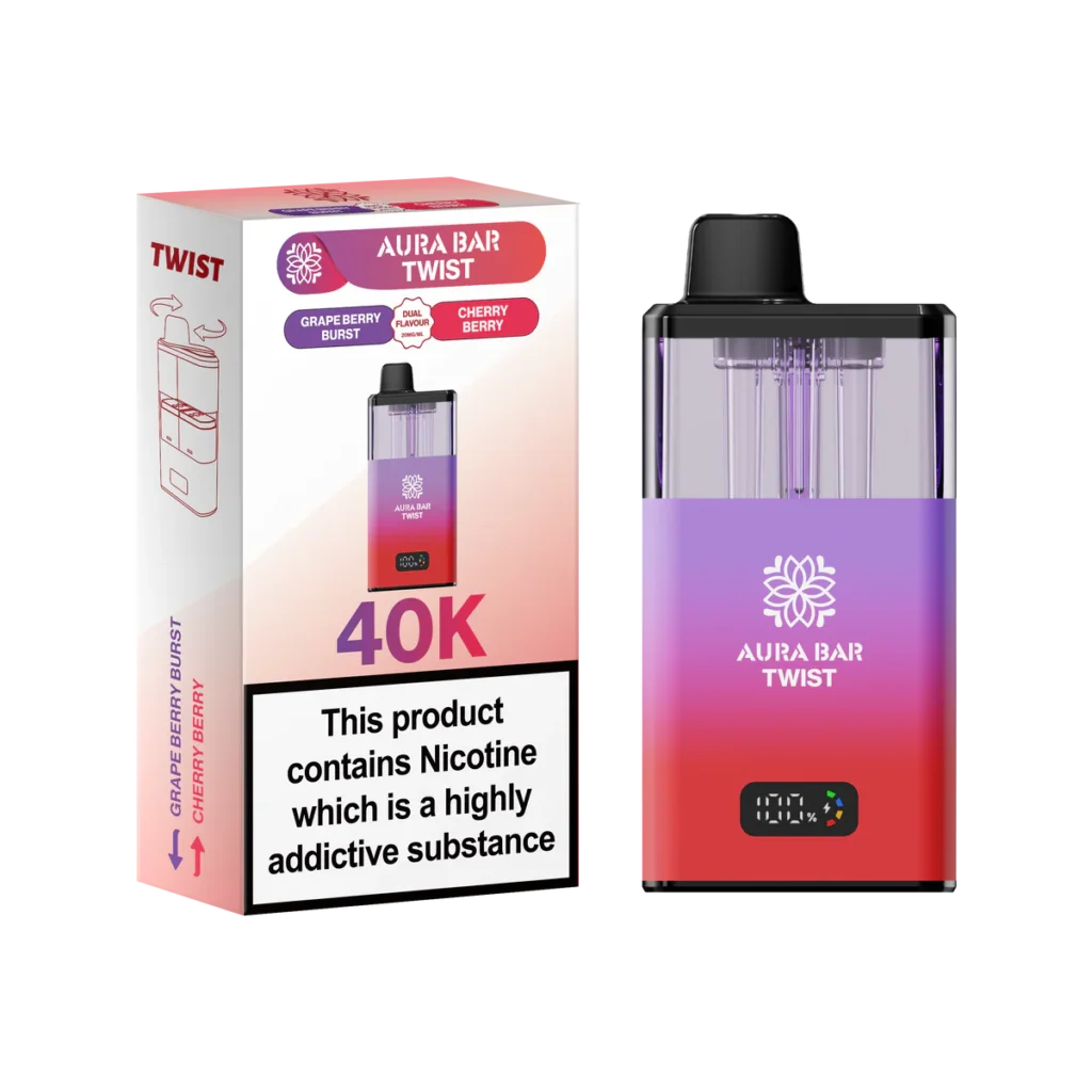 Crystal Prime Aura Bar 40K Prefilled Vape Kit