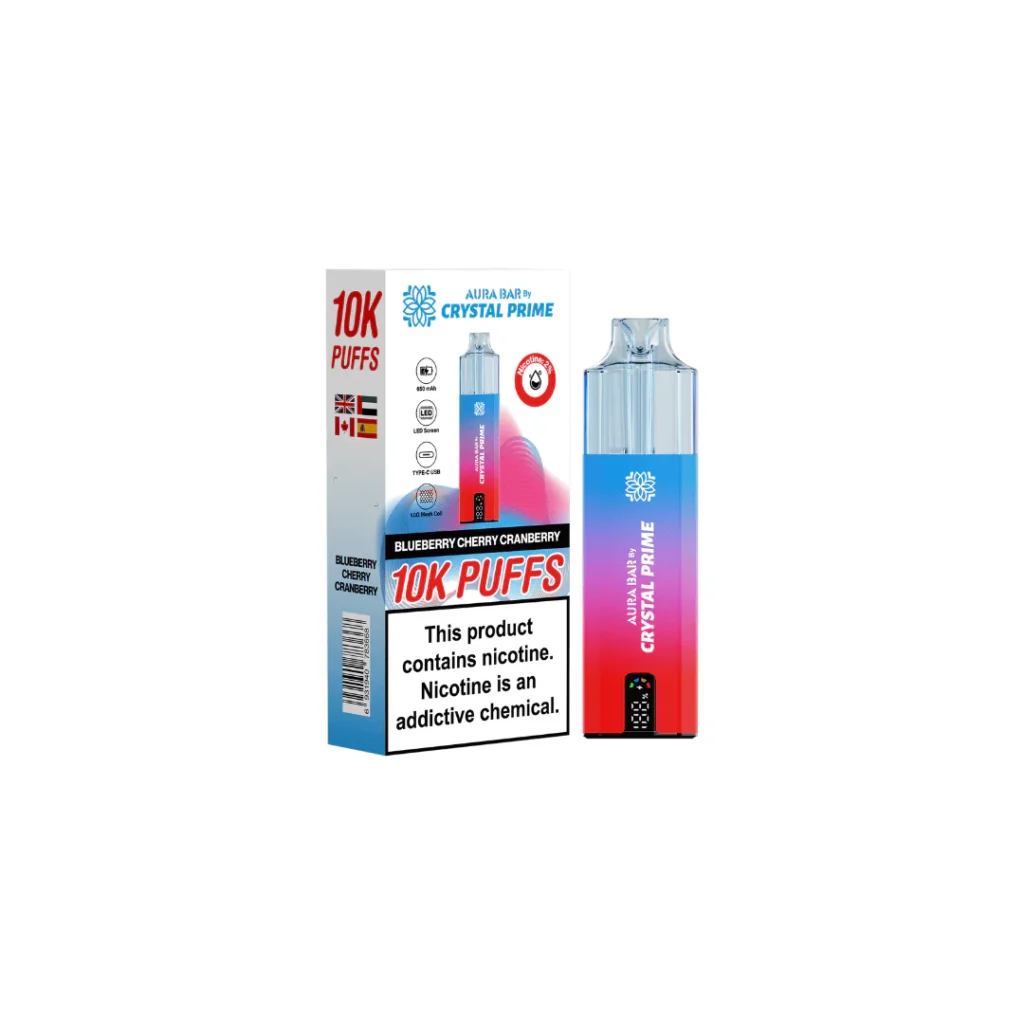 Crystal Prime Aura Bar 10k Twist Prefilled Vape Kit