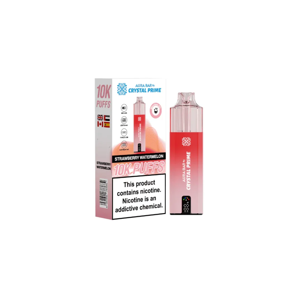 Crystal Prime Aura Bar 10k Twist Prefilled Vape Kit