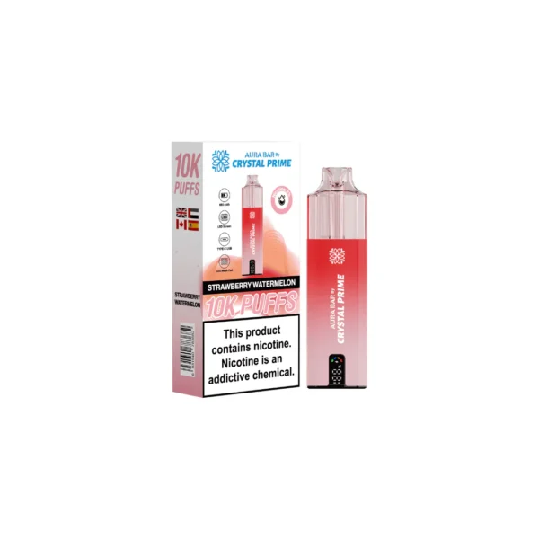 Crystal Prime Aura Bar 10k Twist Prefilled Vape Kit