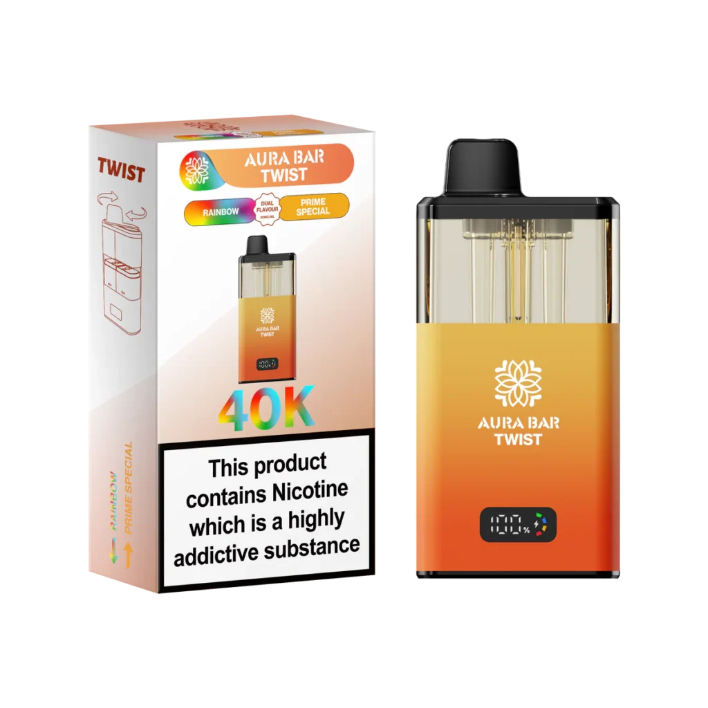 Crystal Prime Aura Bar 40K Prefilled Vape Kit