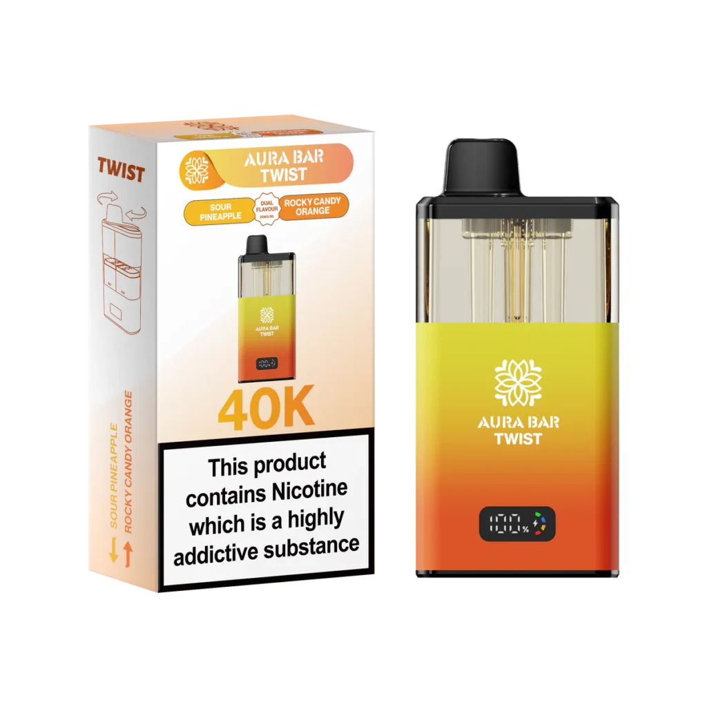 Crystal Prime Aura Bar 40K Prefilled Vape Kit