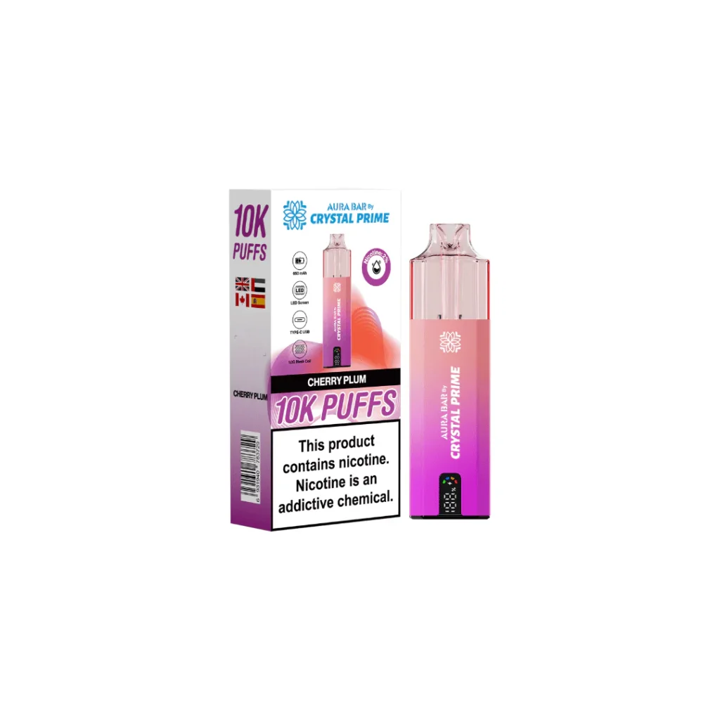 Crystal Prime Aura Bar 10k Twist Prefilled Vape Kit
