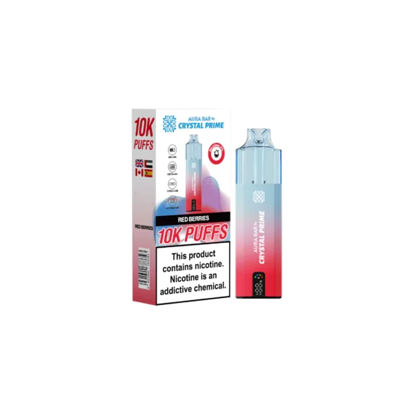 Crystal Prime Aura Bar 10k Twist Prefilled Vape Kit