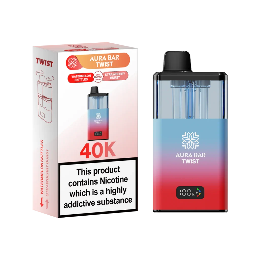 Crystal Prime Aura Bar 40K Prefilled Vape Kit