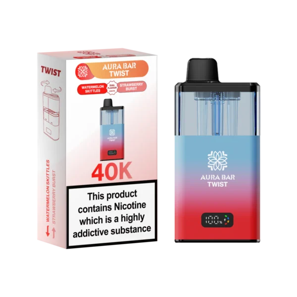 Crystal Prime Aura Bar 40K Prefilled Vape Kit