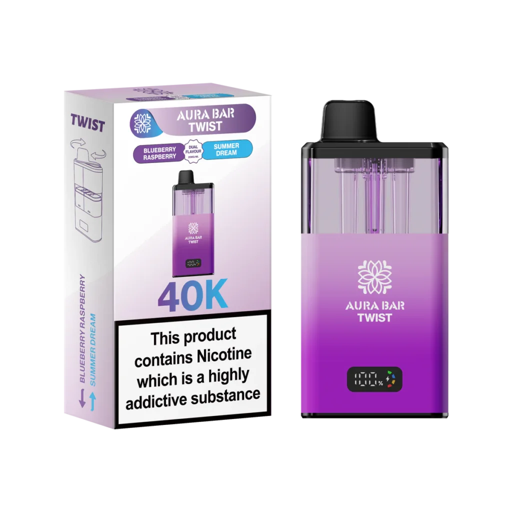 Crystal Prime Aura Bar 40K Prefilled Vape Kit