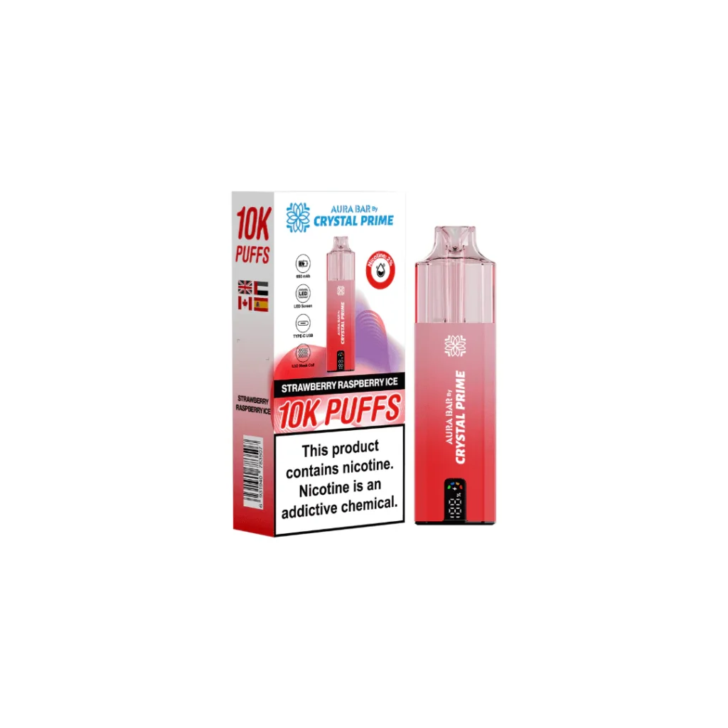 Crystal Prime Aura Bar 10k Twist Prefilled Vape Kit