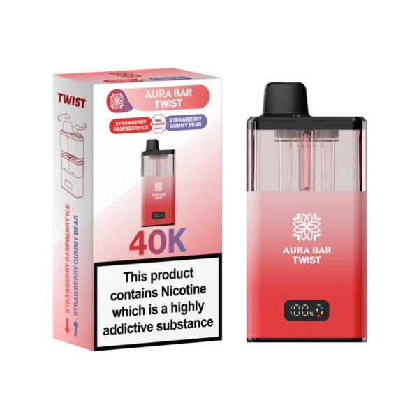 Crystal Prime Aura Bar 40K Prefilled Vape Kit