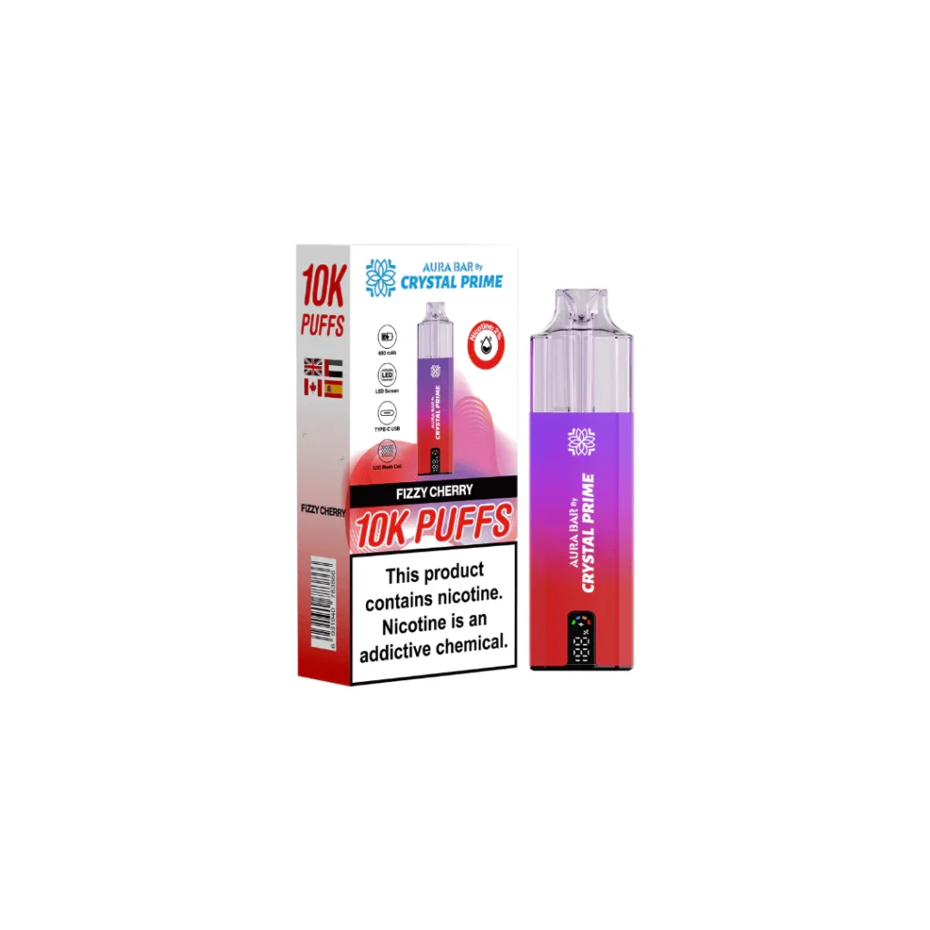 Crystal Prime Aura Bar 10k Twist Prefilled Vape Kit