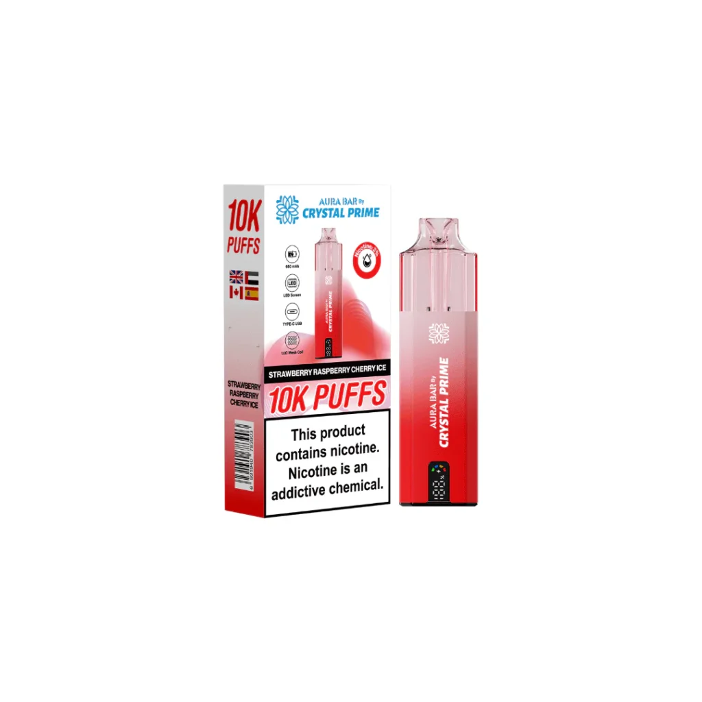 Crystal Prime Aura Bar 10k Twist Prefilled Vape Kit