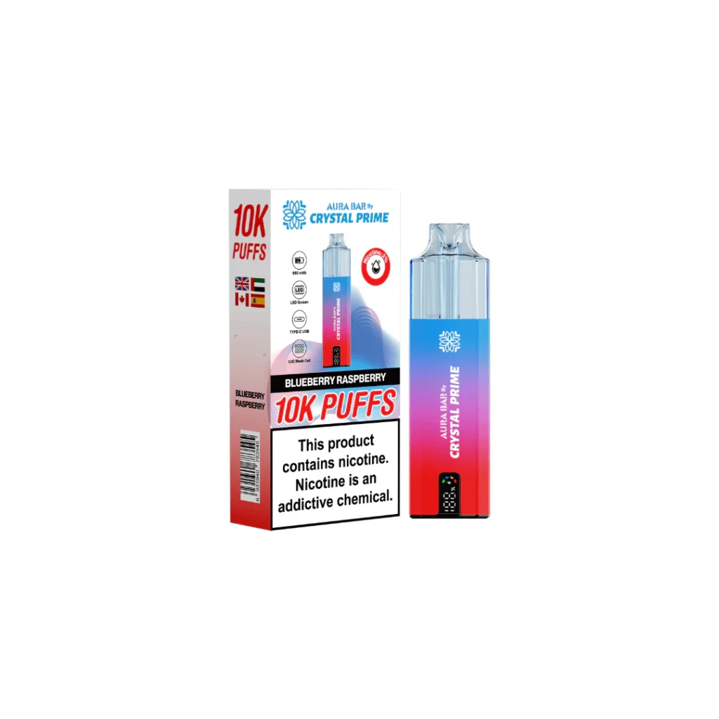 Crystal Prime Aura Bar 10k Twist Prefilled Vape Kit