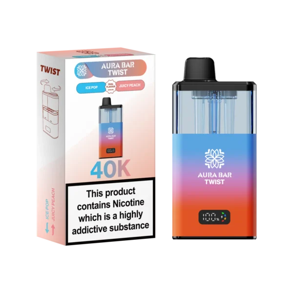 Crystal Prime Aura Bar 40K Prefilled Vape Kit