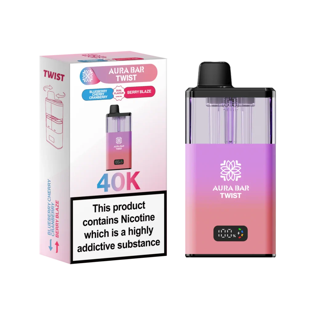 Crystal Prime Aura Bar 40K Prefilled Vape Kit