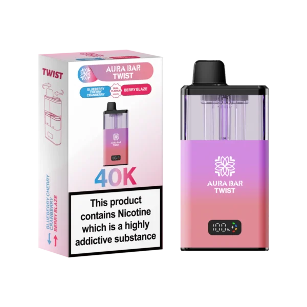 Crystal Prime Aura Bar 40K Prefilled Vape Kit