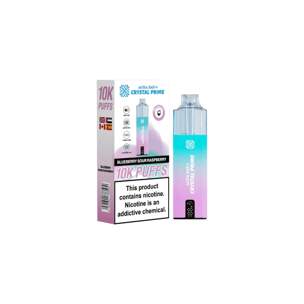 Crystal Prime Aura Bar 10k Twist Prefilled Vape Kit