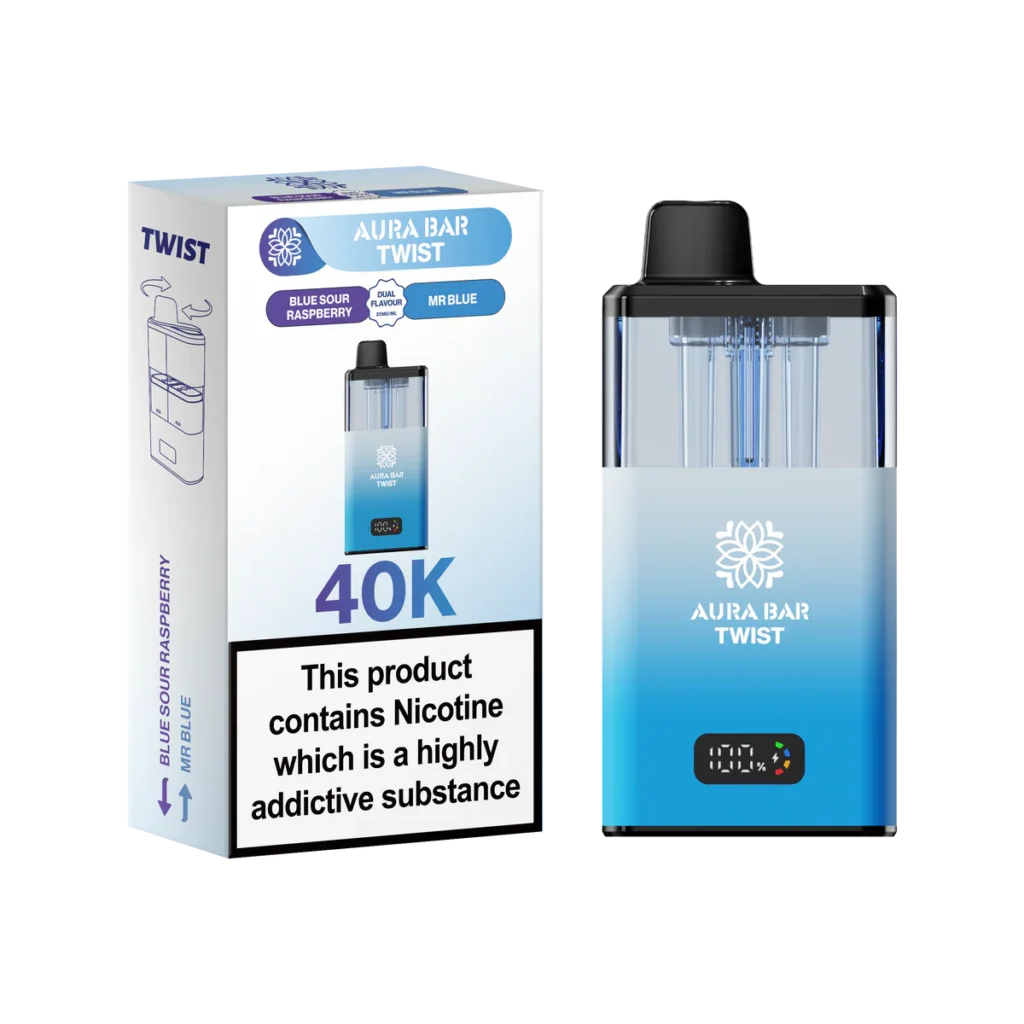 Crystal Prime Aura Bar 40K Prefilled Vape Kit