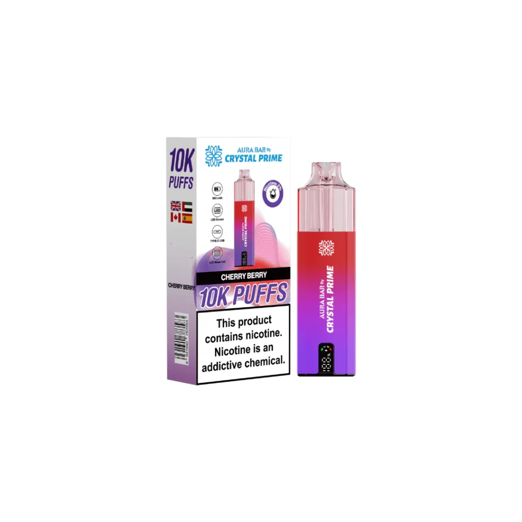 Crystal Prime Aura Bar 10k Twist Prefilled Vape Kit