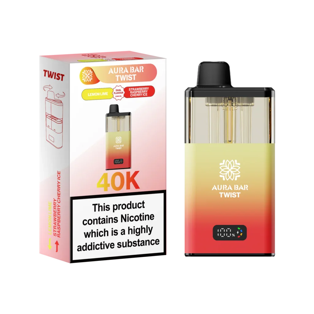 Crystal Prime Aura Bar 40K Prefilled Vape Kit