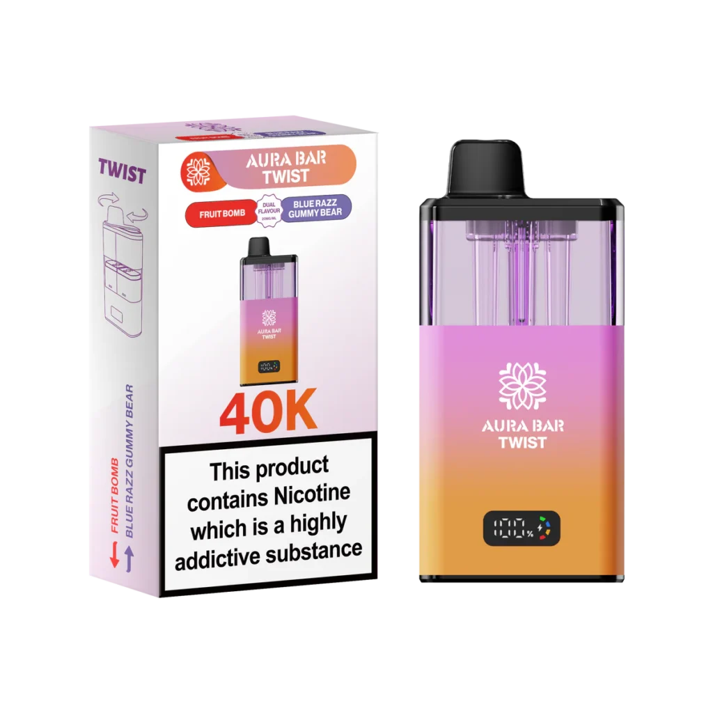 Crystal Prime Aura Bar 40K Prefilled Vape Kit
