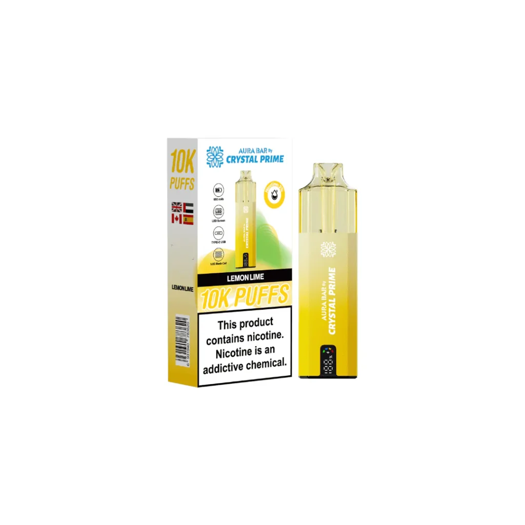 Crystal Prime Aura Bar 10k Twist Prefilled Vape Kit