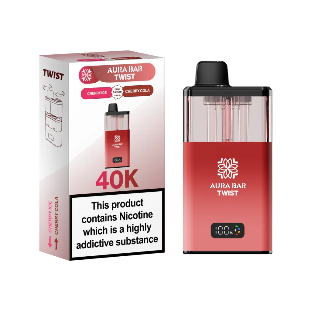 Crystal Prime Aura Bar 40K Prefilled Vape Kit