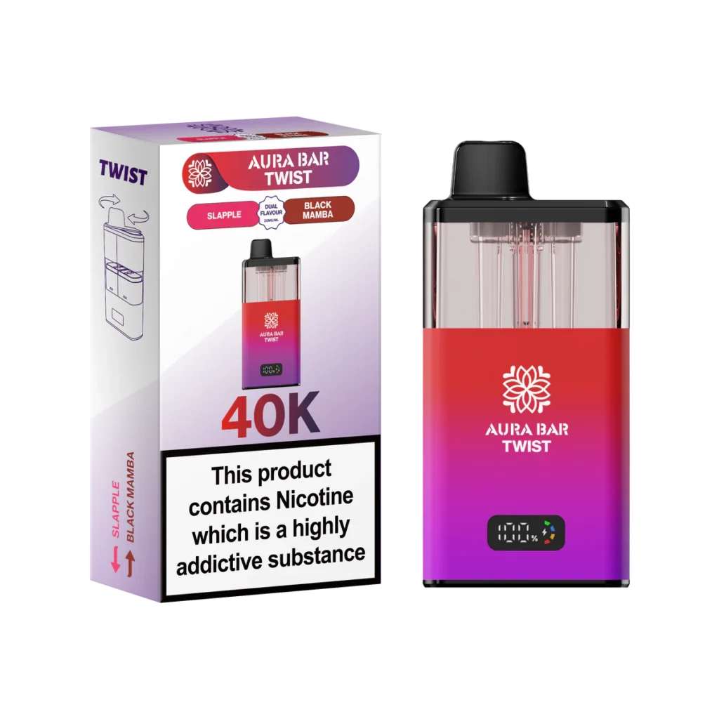 Crystal Prime Aura Bar 40K Prefilled Vape Kit